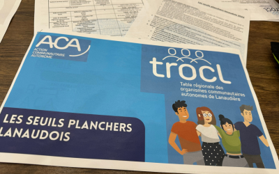 Entrevue à CFNJ : dépôt des seuils planchers lanaudois au comité bipartite CISSS de Lanaudière – TROCL